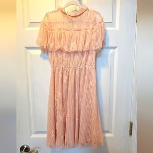 Girls Pink Lace Dress, from Shein, fits 14/16
